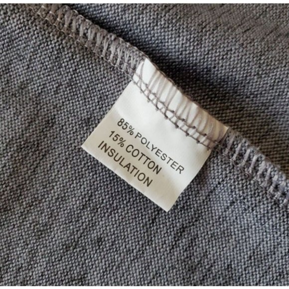 Andthewhy Size S cardigan sweater coverup grey gray long sleeve pockets - Picture 6 of 7